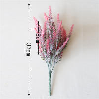 Ramo Artificial De Lavanda Provenzal Para Decoración De Hogar Y Bodas Planta Falsa De Gran Tamaño En Vaso Para Centros De Mesa Decoración Romántica Para Aniversarios Y Navidad - details 2