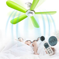 Ventilador De Techo Silencioso Con 5 Hojas Y Alcance De 1.8m Para Acampar Cama Dormitorio Y Tent 220V Instalación En Techo - details 15