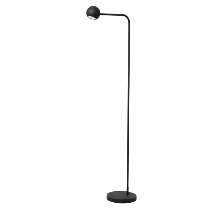 Lucide COMET - Lámpara de suelo Recargable - Batería/acumulador - LED 3 StepDim - 1x3W 2700K - Negro - 1