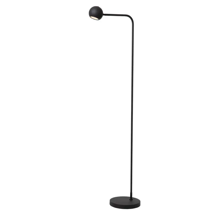 Lucide COMET - Lámpara de suelo Recargable - Batería/acumulador - LED 3 StepDim - 1x3W 2700K - Negro - 1