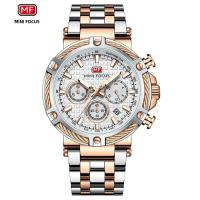 Reloj De Hombre MINI FOCUS Grande Resistente Al Agua Con Luminiscencia Y Calendario Acero Inoxidable Cuarzo Estilo Casual - details 4