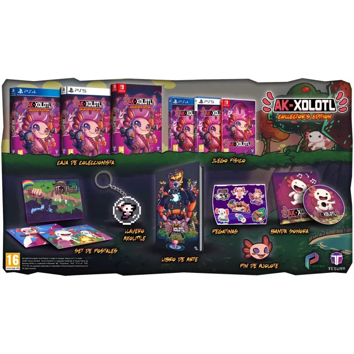AK- XOLOTL Collectors Edition - Nintendo Switch - Nuevo precintado - PAL España - 1