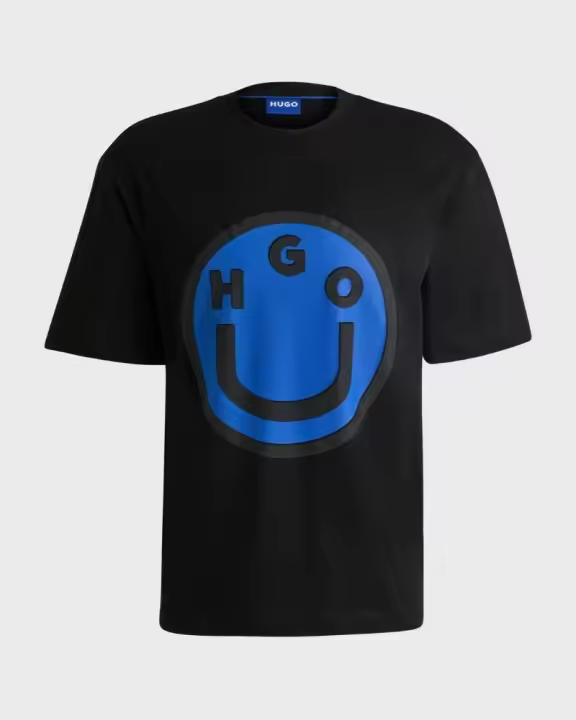 HUGO 50525333 NIMPER Camisetas Manga corta Hombre Negro - 1