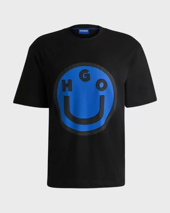 HUGO 50525333 NIMPER Camisetas Manga corta Hombre Negro - 1