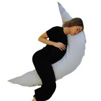 Cojín Lactancia para Dormir Bebé - Almohada Embarazada 180CM - Funda Intercambiable 100% Algodón - SEB MARKET - details 7
