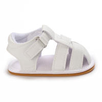 Zapatos Para Bebé Recién Nacidos 0-18M Primera Etapa De Caminar Verano PU Suave Caucho Antideslizante Sandalias Para Niños Y Niñas - details 8