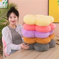 Cojín De Tela De Peluche Floral Suave Para Silla Y Sofá Decorativo Para Dormitorio Y Sala De Estar Regalo De Cumpleaños - details 2
