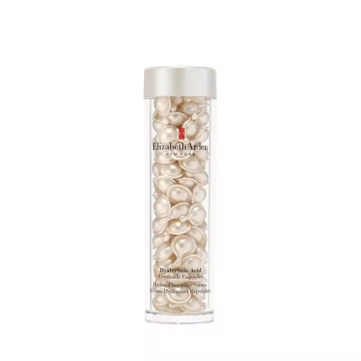 Elizabeth Arden - Cápsulas de Sérum Ácido Hialurónico y Ceramidas para Hidratar y Redensificar la Piel, Efecto Antiedad y Reafirmante - 90 Cápsulas - 1