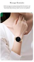 New round screen smart watch, bluetooth call, music, heart rate, weather, GPS, sport track, pedometer, waterproof, message reminder, calories, sleep, fashionable appearance, long battery life, multi-language support, personalized dials - details 10