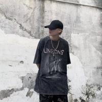 Camiseta De Manga Corta Trendy Para Hombre Verano Estilo Ciudadano Moda Casual Transpirable Y Duradera Para Uso Diario - details 4