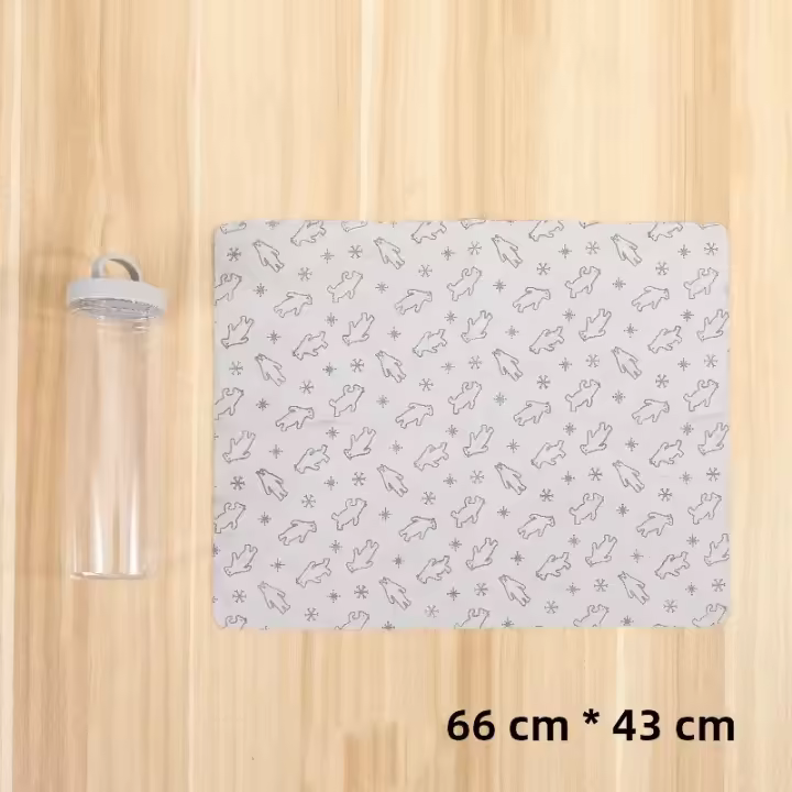 Toalla De Baño Para Mascotas De Sintética Caza De Ciervo Fuerte Absorbente Secado Rápido Lint-free Suave Con Cesta De Almacenamiento - 1