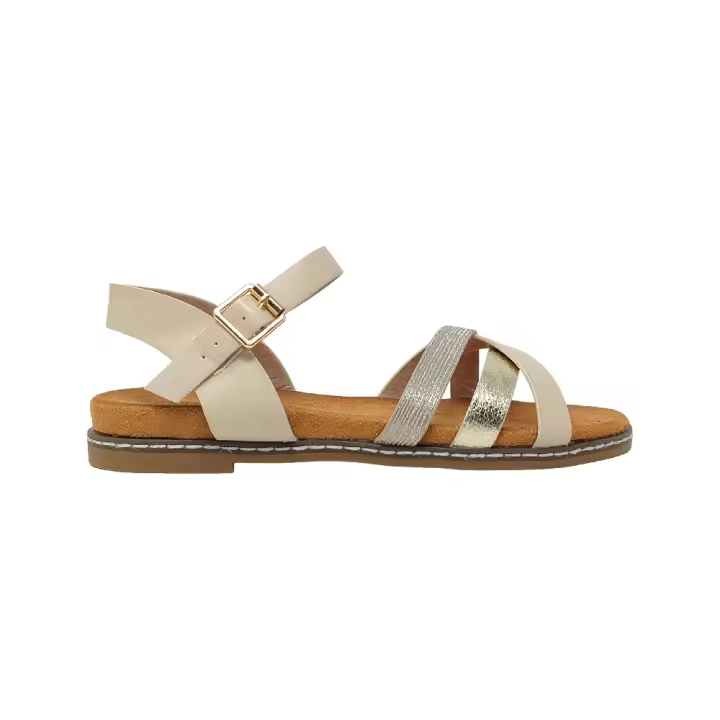 Eva Zorteon - Sandalias planas para mujer verano. Marca TULIPANO - 1