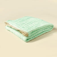 Manta De Bambú Y Algodón Para Bebé 6 Capas Manta De Acogida Para Niños Y Niñas Cálido Suave Suave Para Dormir Y Abrazar Manta De Muselina - details 6