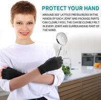 Guantes De Compresión De Cobre Para Artritis Mejora El Alivio Del Dolor De La Articulación Y Alivia Las Doloridas En El Síndrome Del Túnel Carpiano Guantes De Compresión De Cobre Para Mujer Talla Grande - details 3