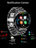 Reloj Inteligente LIGE HD Pantalla De Acero Inoxidable Bluetooth Llamada Resistente Al Agua Deportivo Fitness Para Hombres Compatible Con Huawei - details 8