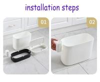 Bandeja De Basura De Cocina Grande Capacidad 10/12L Impermeable Tipo Empuñadura Para Cocina Y Baño Recipiente De Residuos - details 17