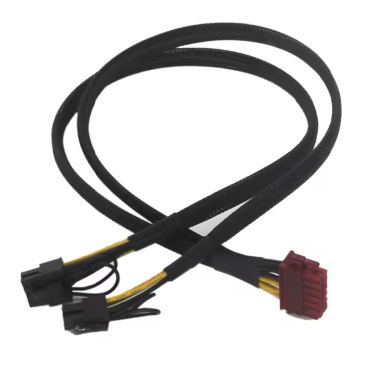 Cable de alimentación de 12 pines a PCI-E Dual, 8 pines (6 + 2 pines) para PSU Modular - 1