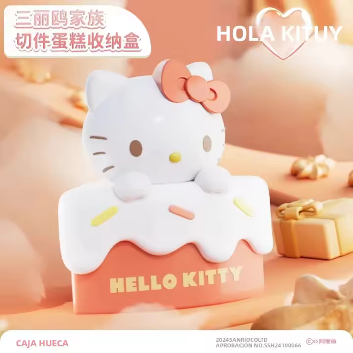 Figura De Acción Kawaii Sanrio Hello Kitty Cinnamoroll Kuromi Mymelody Pochacco Juguete Para Cumpleaños Y Pasteles - 1