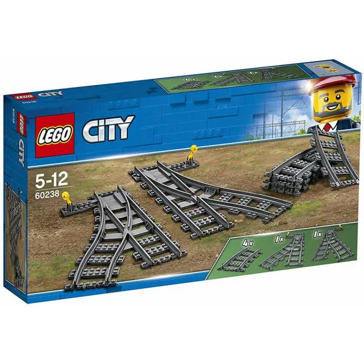 Lego City Trains Cambios de Agujas 60238 Lego city LEGO - 1