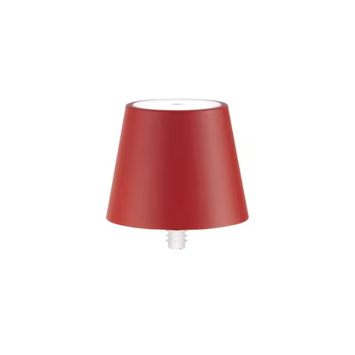 Lámpara LED Poldina STOPPER de Azafrán, recargable y portátil, color Rojo, con hatería hasta 12 Horas - 1