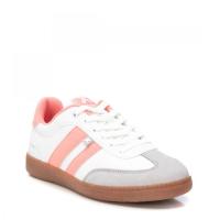 XTI 143485 09 Zapatillas deportivas mujer 35291 25V DEPORTIVO BANDAS BLANCO/CORAL - details 2