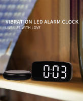 Reloj De Alarma Con Vibración Y Mecanismo De Despertar Para Cama Para Sueleepinos Resistentes Deafatos Y Personas Con Dificultades De Escucha Con Función De Snooze Y USB Doble - details 4