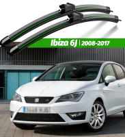 Limpia Parabrisas Delantero Ibera 6J 2008-2017 Limpia Ventanas Coche Cepillo De Lluvia Accesorios 24 + 16 Pulgadas Hojas De Limpieza Natural De Goma - details 0