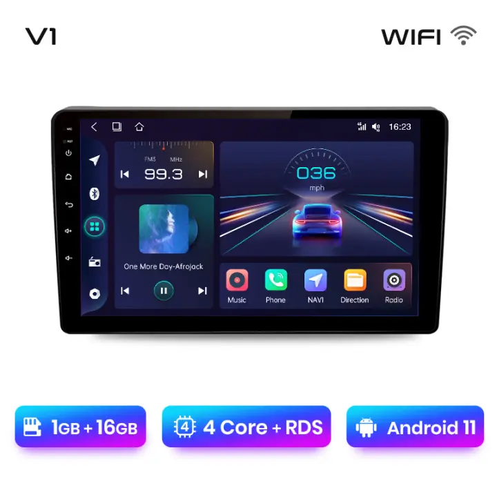 Junsun Android 13 Radio Para Citroen Berlingo B9 Peugeot Partner 2008 2009 2010 2011 2012 2013 2014 2015 2016 2017 2018  2019 DSP Navegación GPS Reproductor Multimedia 2 DIN Inalámbrico CarPlay Android Auto Radio - 1