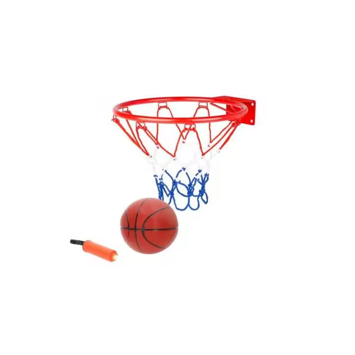 Canasta de Baloncesto Metal Diametro 32 Cm. Incluye Balon. (Color Baby 54277) - 1