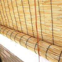 HOGUITA-Estor Enrollable Efecto Bambú, Persiana de Junco Natural para Interior y Exterior, Ideal para Jardín, Terraza o Balcón, Protección Solar y Decorativa, Variedad de medidas - details 4