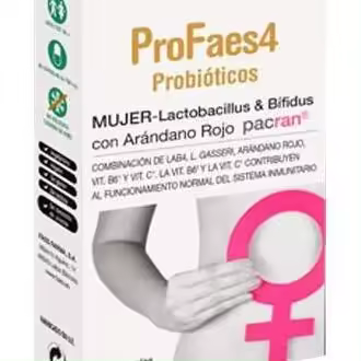 Profaes4 Probióticos Mujer 30 Cápsulas - 1