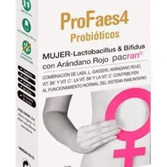 Profaes4 Probióticos Mujer 30 Cápsulas - 1