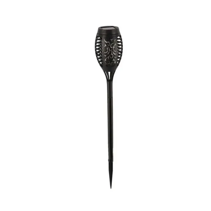 Gerimport Antorcha Solar 12 Led Efecto Llama 41 Cm - Iluminación Exterior Duradera - 1
