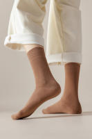 Calcetines De Algodón De Alta Calidad Para Mujer Invierno Cálidos Gruesos Sin Costuras Suaves Elásticos Transpirables Anticongelantes De Terry - details 2