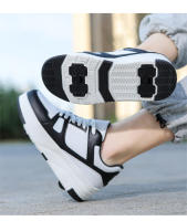 Zapatos De Rollers Para Niños Y Niñas Con Cuatros Ruedas Zapatillas Deportivas Al Aire Libre Para Niños Y Niñas a Prueba De Agua Transpirables De Cuero - details 16