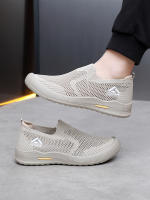 Zapatos Casuales Para Hombre Verano Malla Transpirable Cómodos Y Suaves Suela Duradera Zapatillas De Caminar Tamaño True Fit - details 7