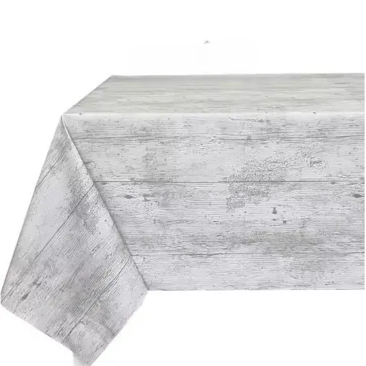 Hulehule Tex Mantel Huletec Madeira Blanco 140x100cm - Alta Calidad y Resistente a Manchas - 1