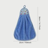 Toallas De Mano De Poliéster 3pcs Toallas De Fregado Para Cocina Y Baño Toallas De Succión Para Limpieza Del Hogar - details 0