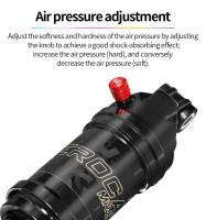 MEROCA MR-2 Amortiguador De Aire Para Bicicleta MTB Ajustable En Aluminio 125/150/165/190mm Presión De Aire Para Mountain Bikes - details 4