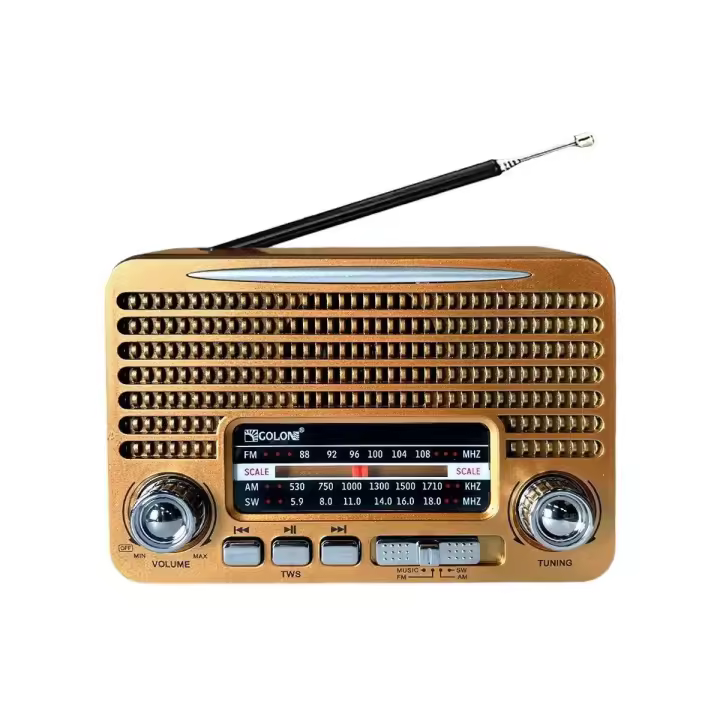 Altavoz Radio Bluetooth Retro Vintage Golon RX-7071BT Reproductor de Música - 1