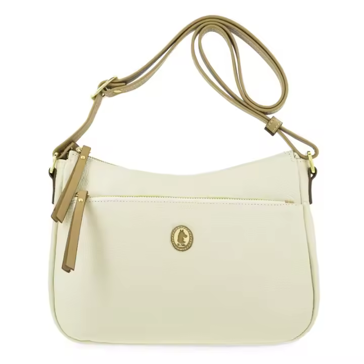 EL POTRO: BOLSO BANDOLERA MUJER EN PIEL VACUNO 1541-OASIS-BEIGE El Potro - 1
