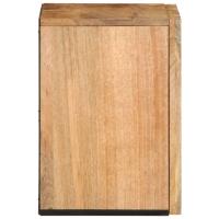 vidaXL Armario de lavabo para baño madera maciza de mango 38x34x48 cm - details 2