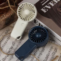Miniventilador portátil recargable con carga USB, ventilador de mano con batería integrada de 500mAh, potencia de 3 velocidades para exteriores, oficina, deportes, viajes - details 6