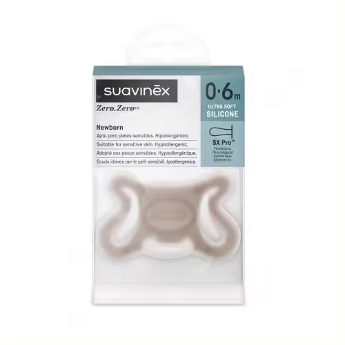 Suavinex Chupetes Zero-Zero Fisio T/S 0-6m Deep - 1