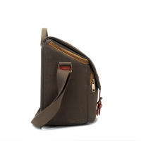 Bolsa De Hombro Para Cámara Cwatcun De Lona Resistente Al Agua Para Canon Nikon Sony Estuche Antichoque Para Lente De Fotografía - details 16