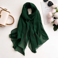 Pañuelo De Mujer IROJEFF De Seda Poliéster 2025 Hijab De Lino Premium Maxi Wrap Estilo Elegante Color Sólido Protección Solar - details 49