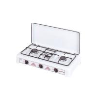 Cocina de Gas Portátil de 3 Fuegos con Tapa – ITIMAT – Blanca, Compacta y Eficiente - details 2