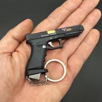 Pistola De Modelo Miniatura 1:3 G34 TTI Semi Aleación Juguetes Para Niños Y Adultos Llavero Colgante De Bolsa Craft - details 1