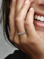Pandora - Anillo de Estrellas Asimétricas - Plata de Ley - details 3