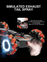 Coche De Acrobacia Remoto 4WD Con Control Por Movimiento De Reloj RC Coche De Escalada Para Niños Con Luces Y Spray Regalo De Cumpleaños Y Navidad - details 2